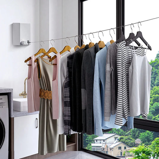 Retractable Wall Clothesline