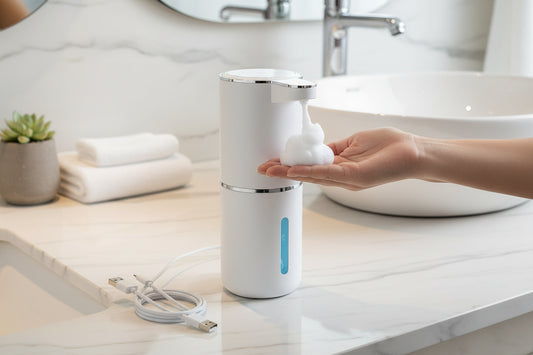 Touchless Automatic Soap Dispenser – Infrared Sensor, USB Rechargeable