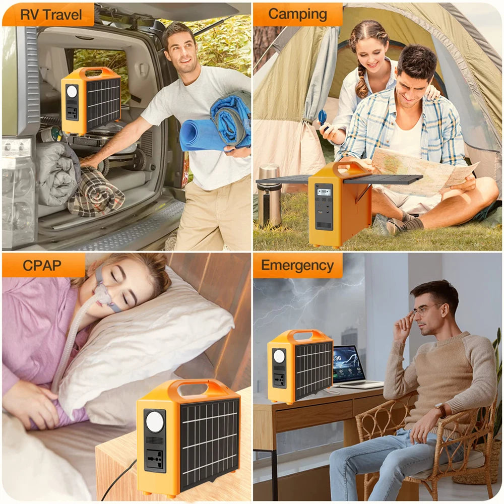 Portable Solar Power Station 100W