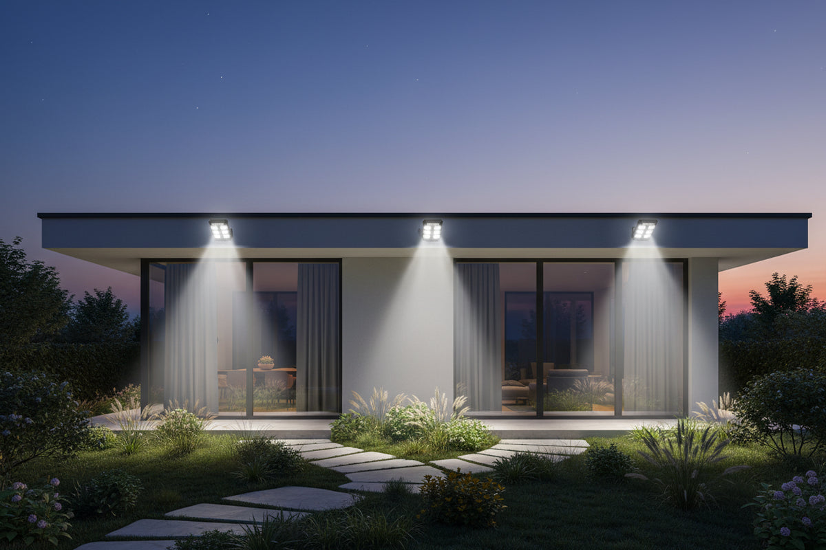 Solar Motion Sensor Security Light –Waterproof